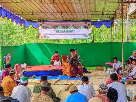 Warga Masyarakat Kalurahan Bendungan Mengadakan Tradisi Ruwahan